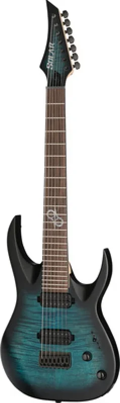 Solar Guitars AB2.7Blue Burst Thomann LTD