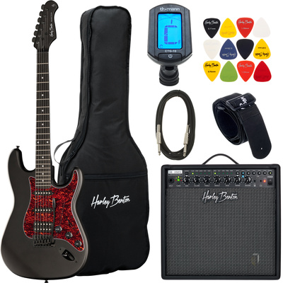 Harley Benton ST-20HSS SBK St. Series Pack