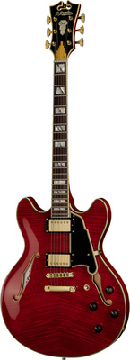 DAngelico Excel DC Trans Cherry