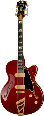 DAngelico Excel 59 Trans Cherry
