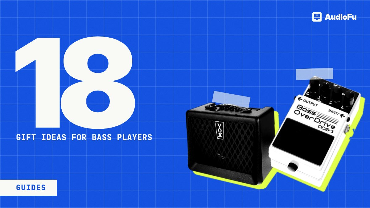 18 gift ideas for bass players