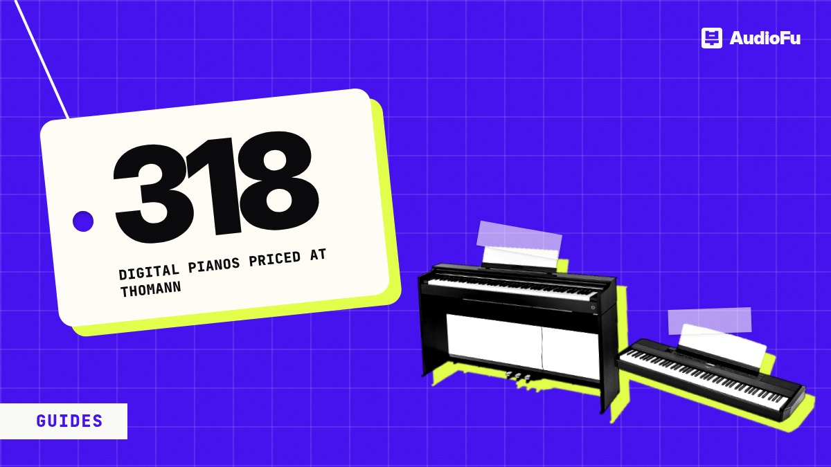 How much does a digital piano cost? What 318 models tell us