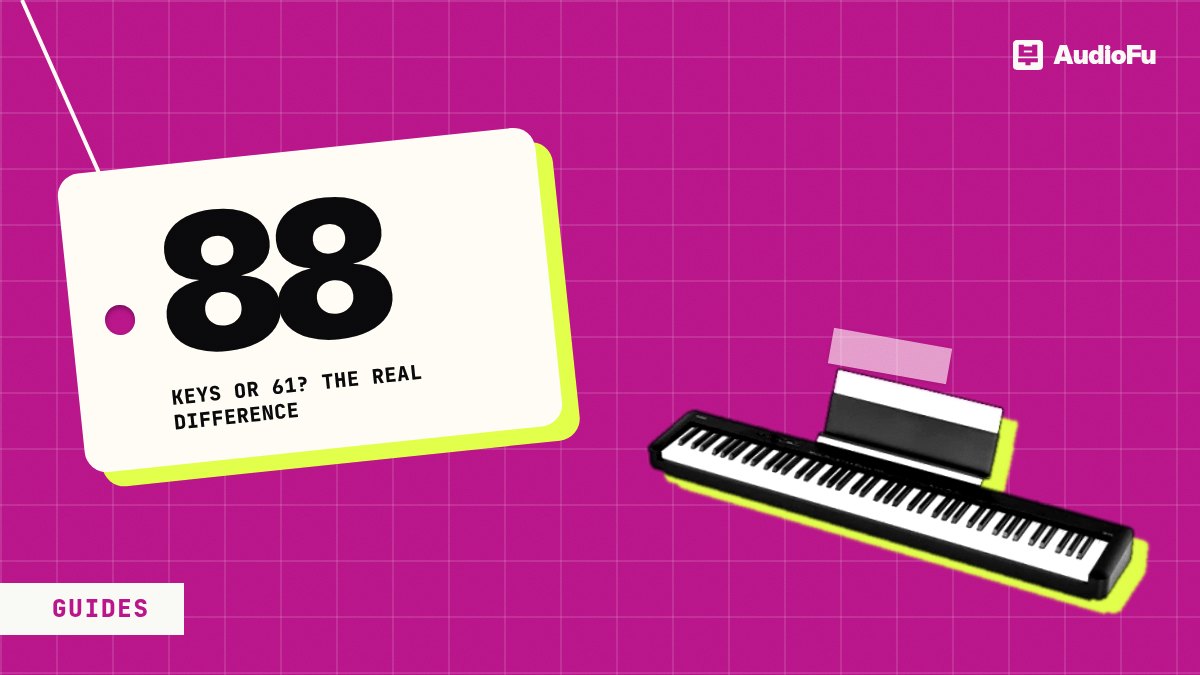 Digital piano vs keyboard: the difference is in the keys, not the sounds