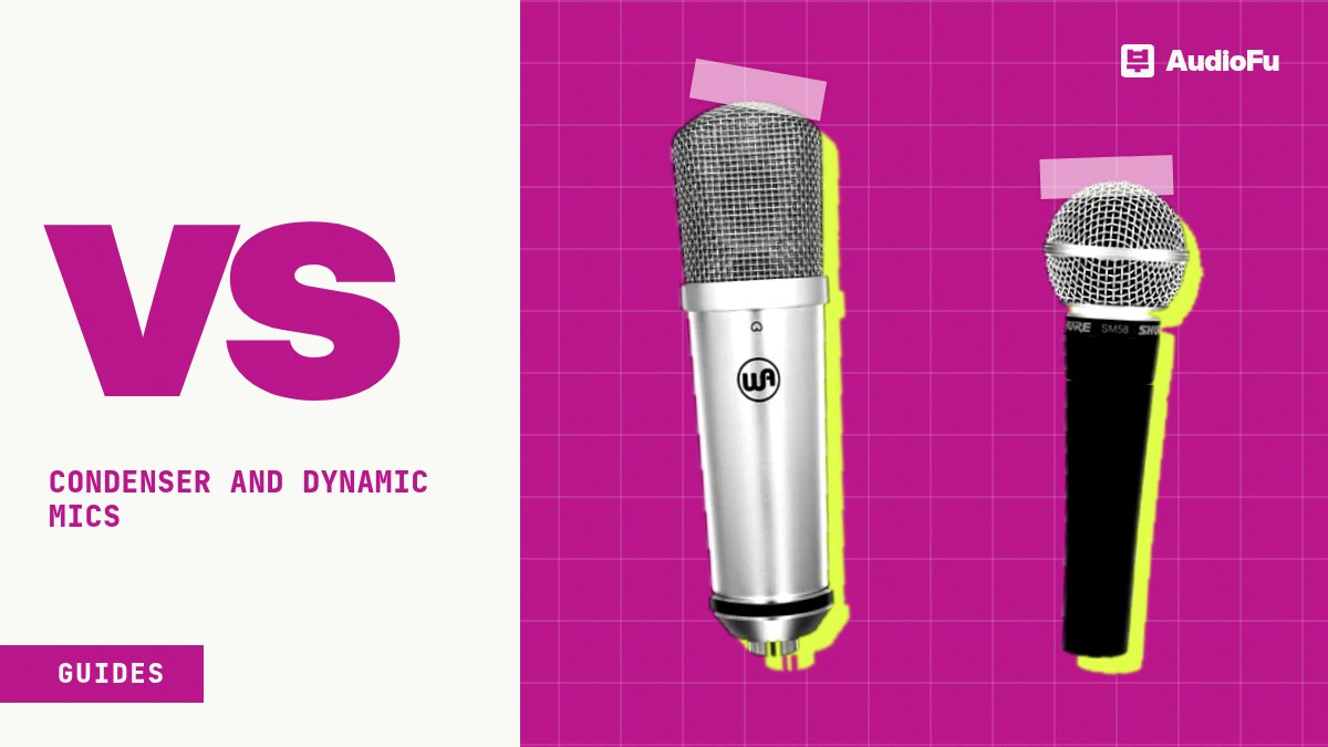 Condenser vs dynamic mic: which one your room is asking for