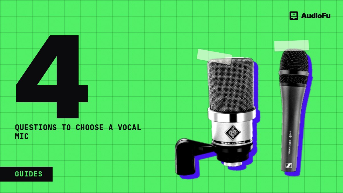 How to choose a microphone for your voice: where you sing decides more than how