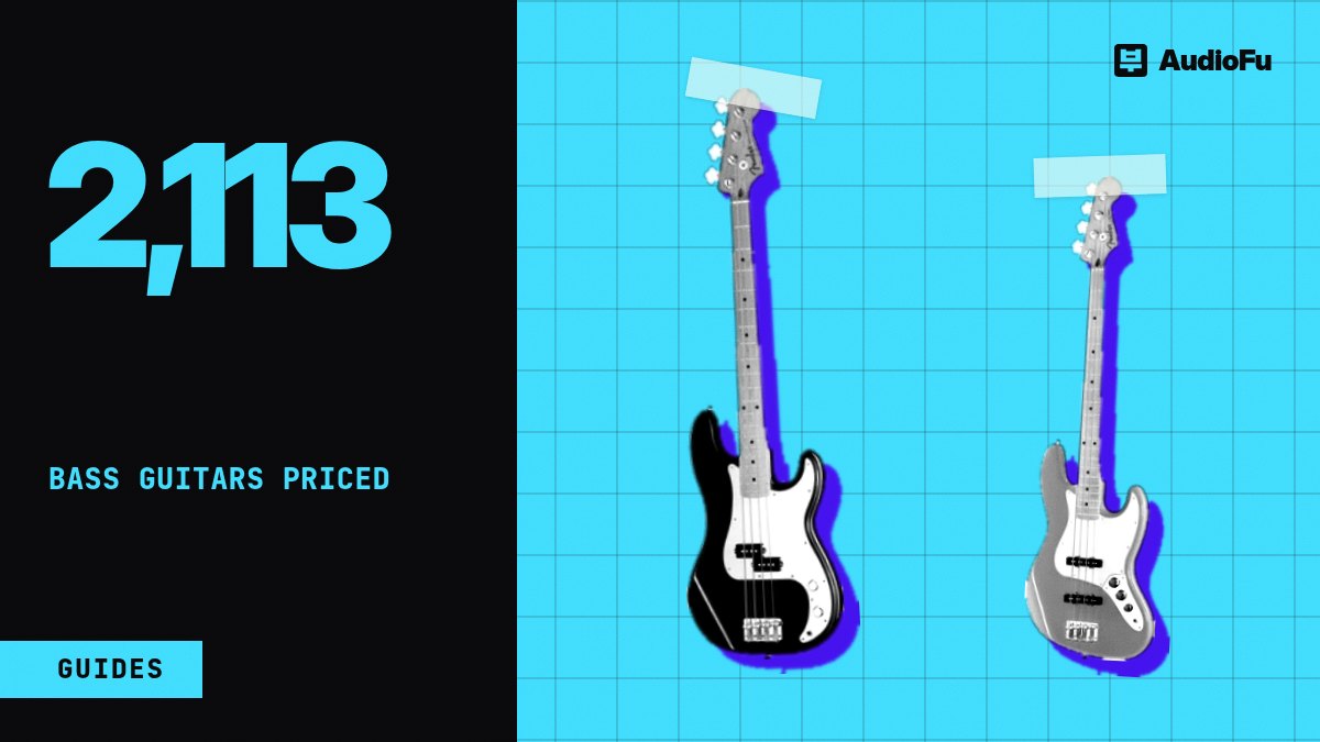 How much does a bass guitar cost? 2,113 basses, and the $600 Fender that changes the math