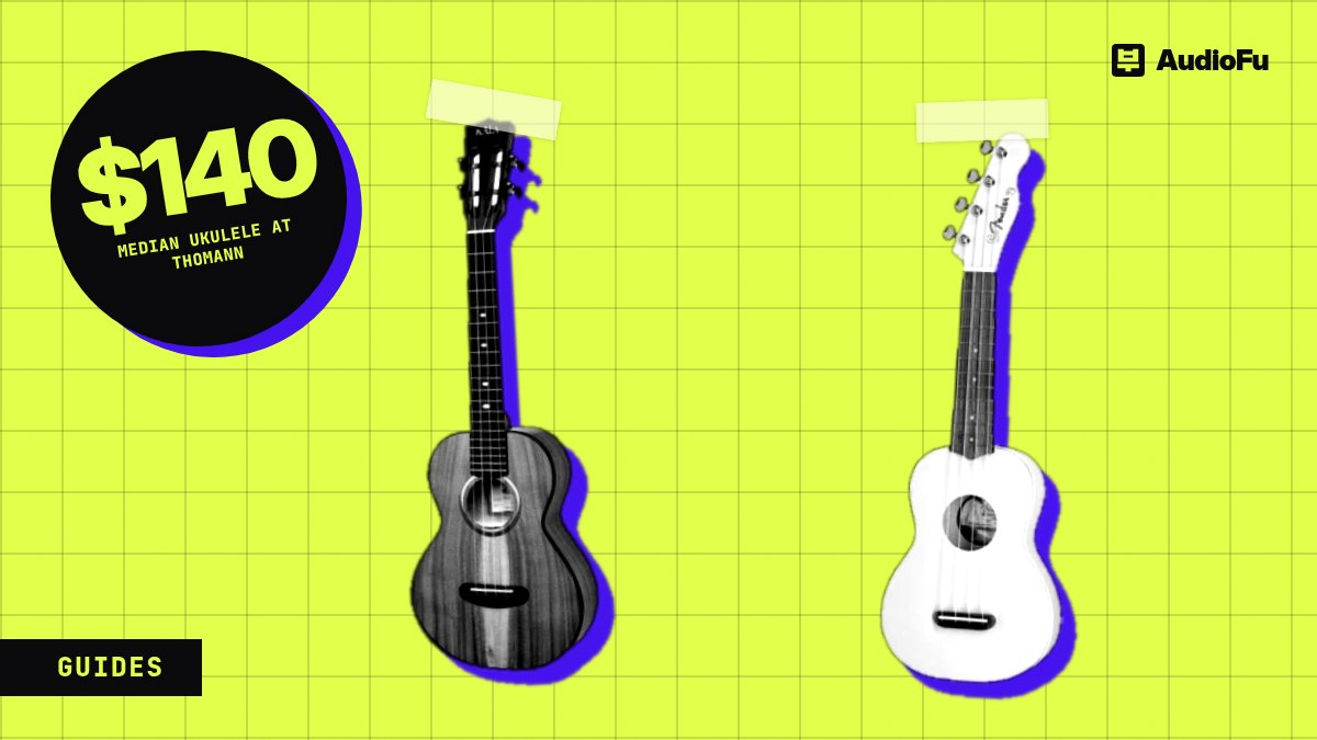 How much does a ukulele cost? $22 to $6,741, and why the size changes the price