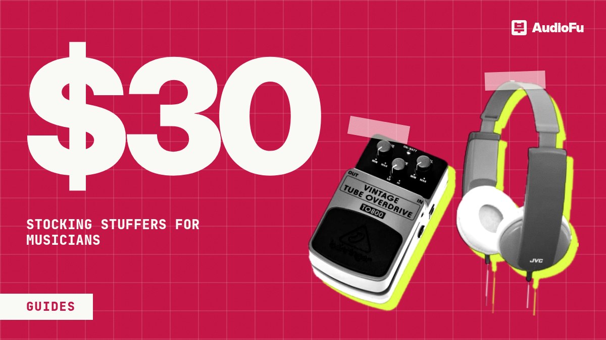 Stocking stuffers for musicians: 9 small things under $30 they'll actually plug in