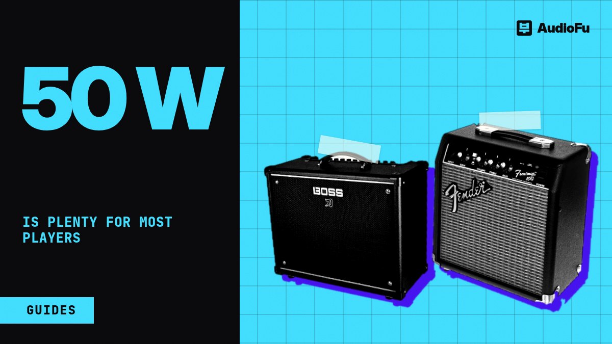 How to choose a guitar amp: watts for where you play, not for bragging