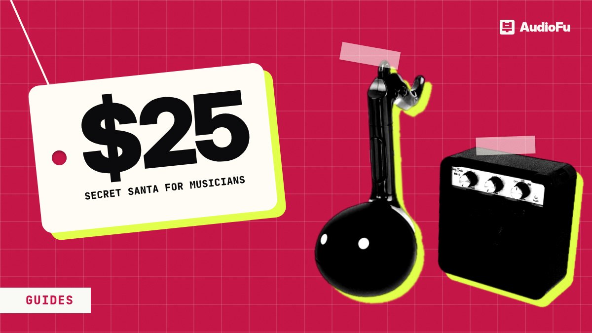 Secret Santa gifts for musicians under $25: real gear, not novelty socks