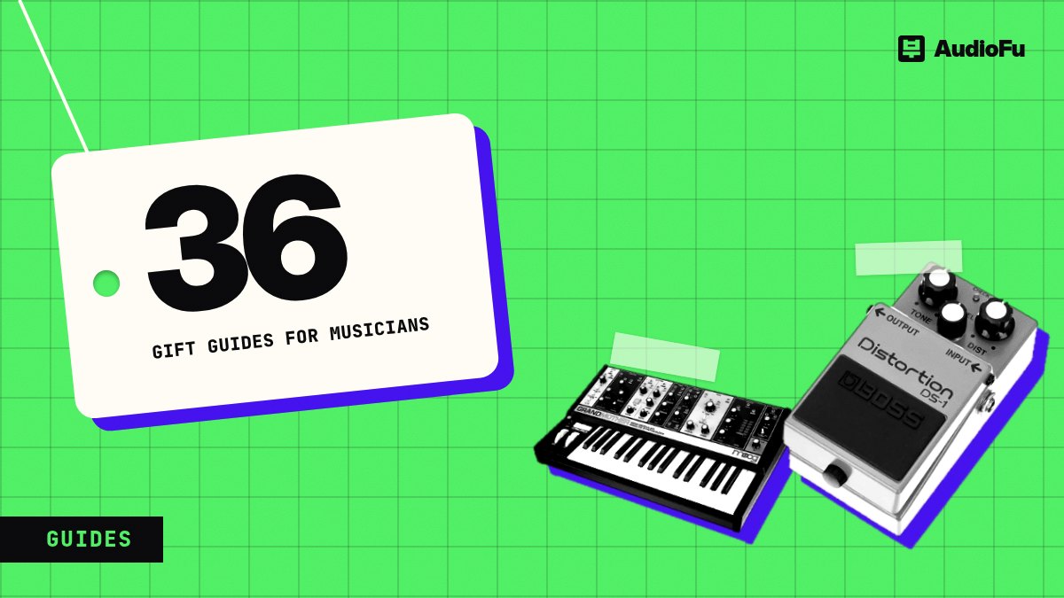 Christmas gifts for musicians 2026: 36 gift guides by instrument, person and budget