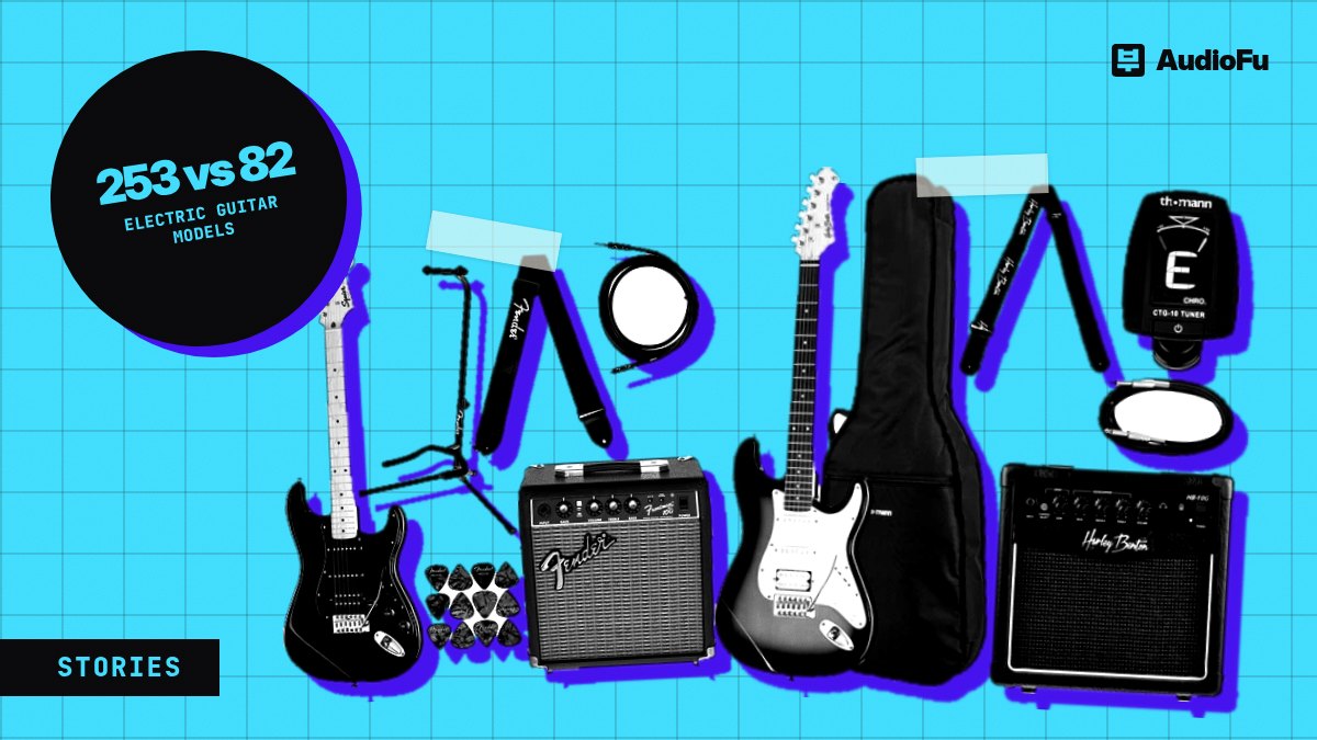 Harley Benton vs Squier: 253 guitar models against 82, and who ranks higher