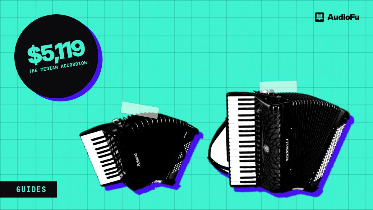 How much does an accordion cost? 164 accordions, from a $223 kids' one to $18,790