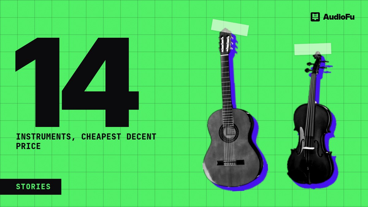 The cheapest way into every instrument: from a $22 ukulele to an $897 cello