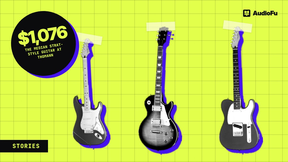Strat, Tele or Les Paul? What every electric guitar shape costs at Thomann
