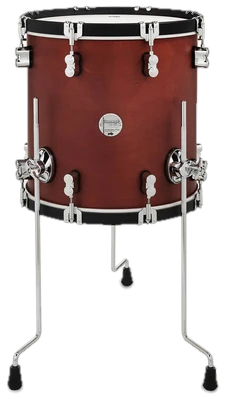 DW PDP 14"x14" CC FT Ox Blood