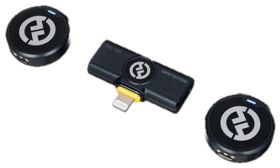 Wireless camera microphone systems