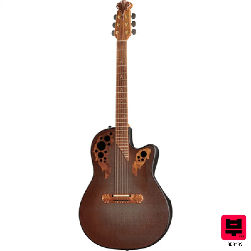 Adamas 2087GT-9-G RevBrownBurst - Roundback Acoustic Guitars