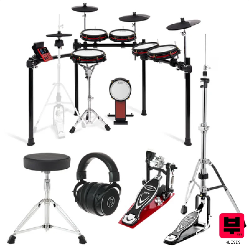 Alesis Nitro Ultimate XL Drum Bundle - Professional Music Instrument Photo