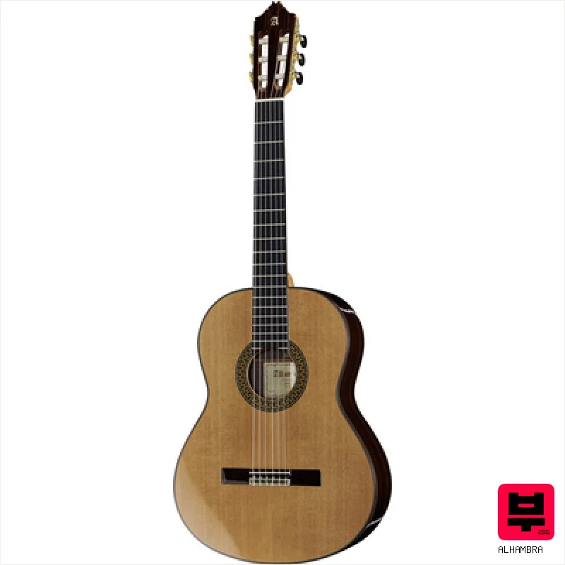 Alhambra 9P w/Case - 4/4 Size Classical Guitars