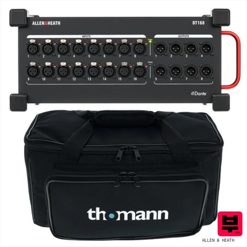 Allen & Heath DT168 Bag Bundle - Stage Boxes for Digital Mixers