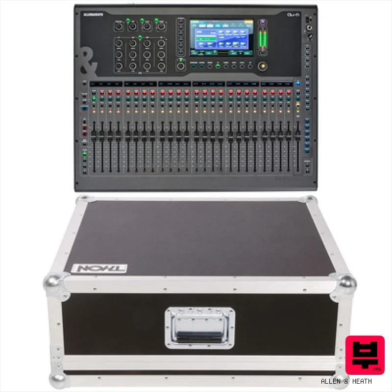 Allen & Heath QU-6 Case Bundle - Professional Music Instrument Photo
