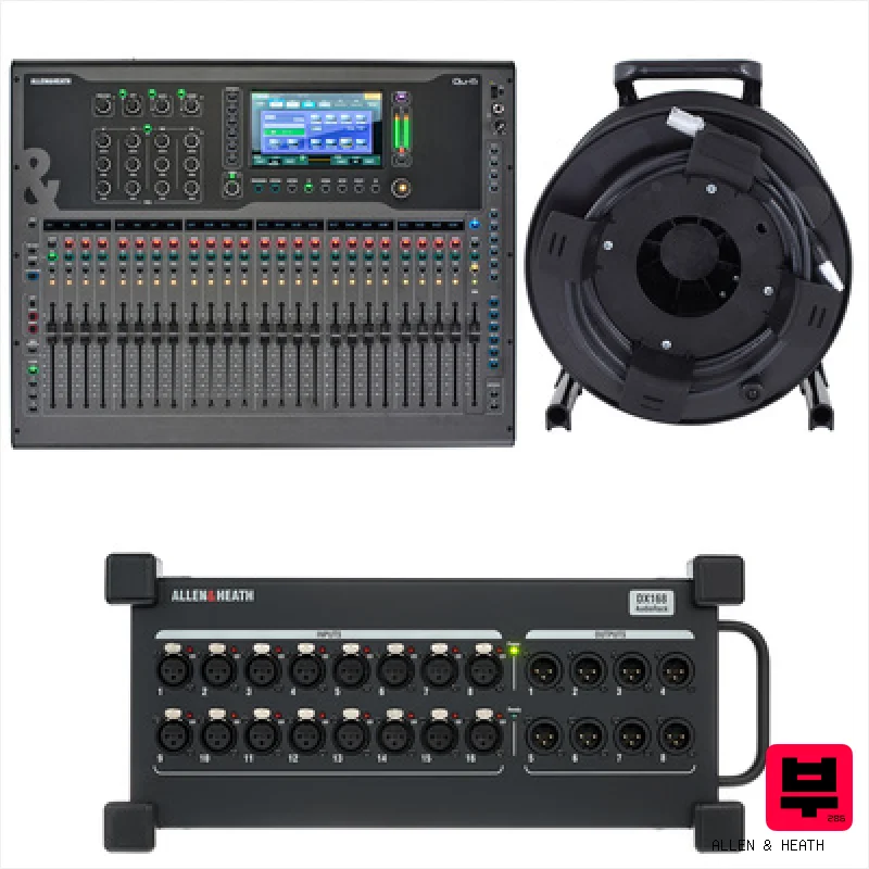 Allen & Heath QU-6 Stagebox Bundle - Professional Music Instrument Photo