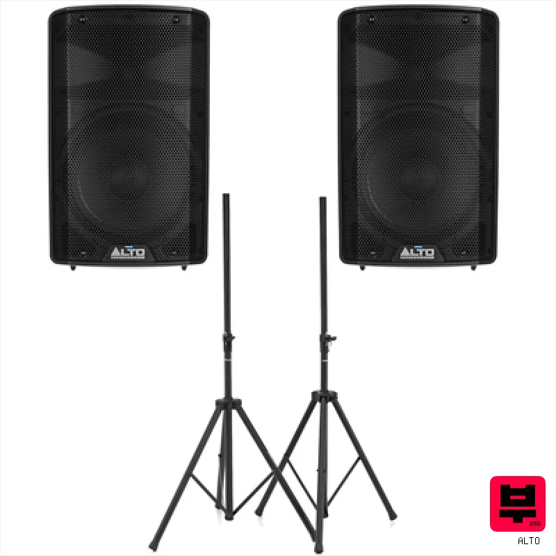 Alto TX 410 Stereo Bundle - Active Full-Range PA Speakers