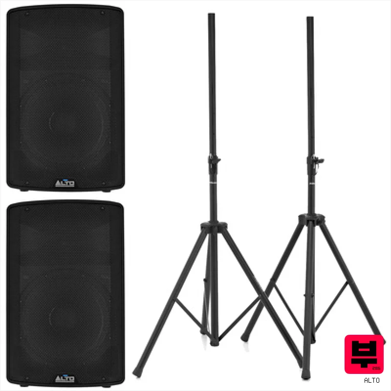 Alto TX 412B Stereo Bundle