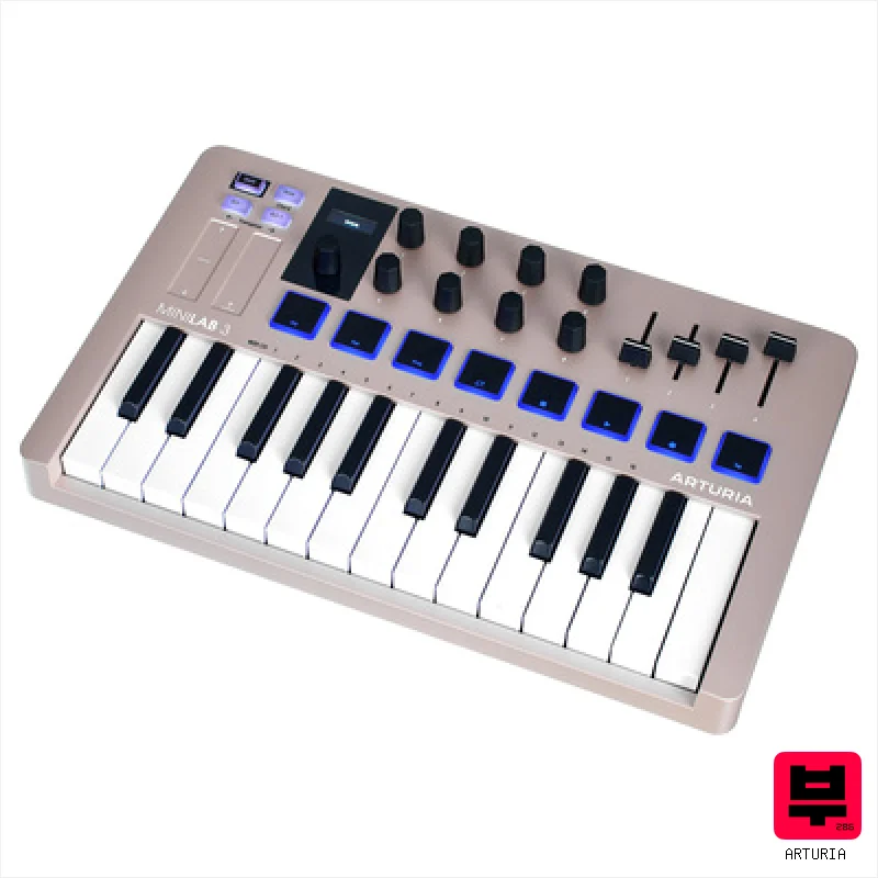Arturia MiniLab 3 Champagne - Master Keyboards (up to 25 Keys)