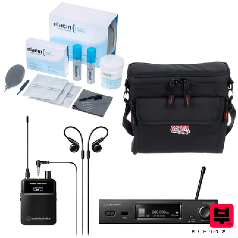 Audio-Technica ATW-3255 DF2 In Ear Day Bundle - Wireless In-Ear Systems