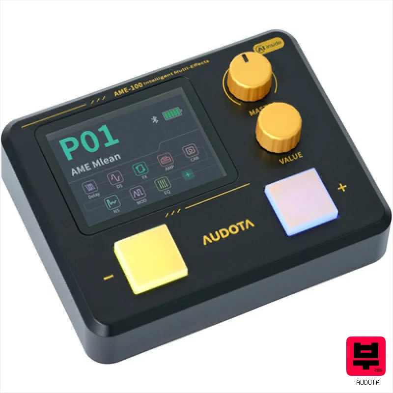 Audota AME-100 Multi-Effects Gold - Professional Music Instrument Photo