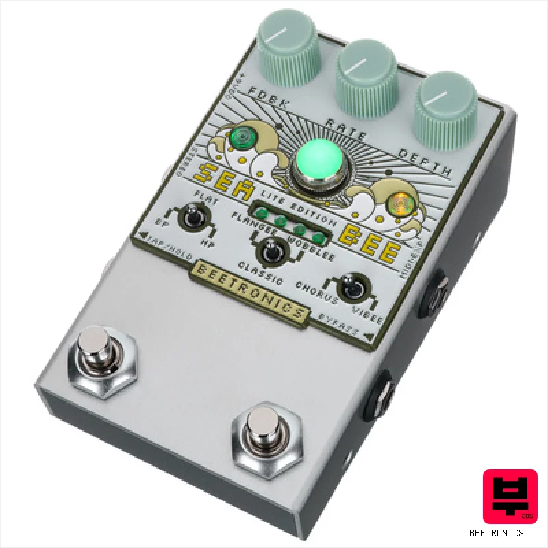 Beetronics Seabee Lite Cream - Chorus/Flanger/Phaser Pedals