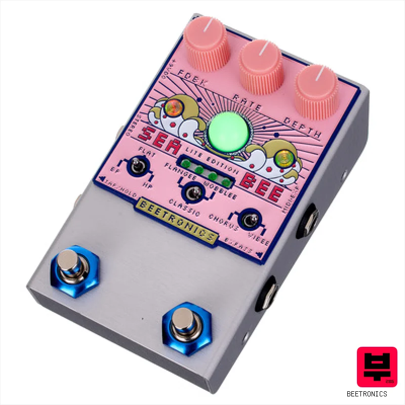 Beetronics Seabee Lite Pink - Chorus/Flanger/Phaser Pedals