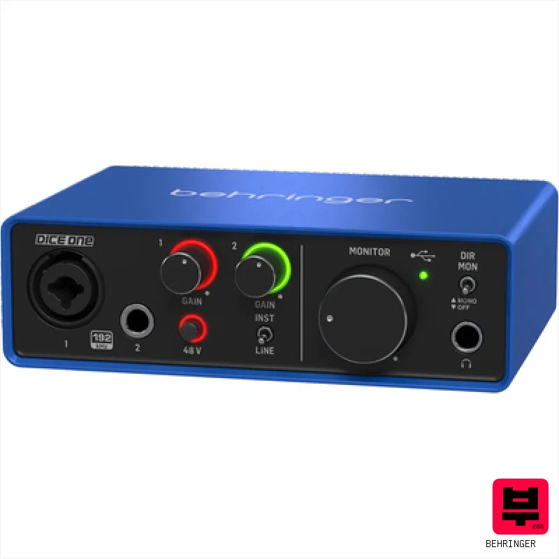 Behringer Dice 1U2 - USB Audio Interfaces
