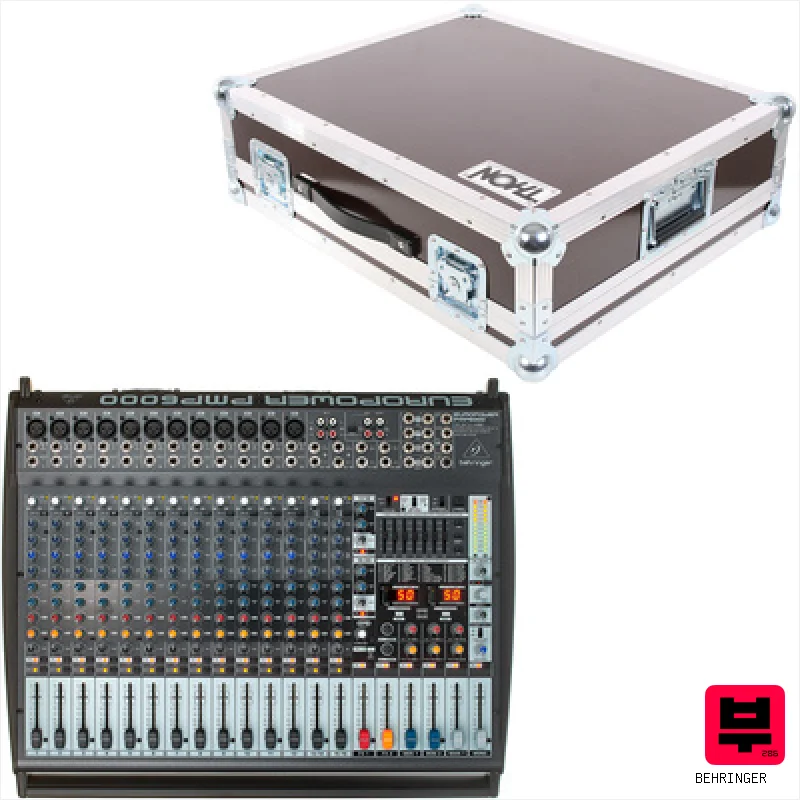 Behringer PMP 6000 Case Bundle - Powered Mixers