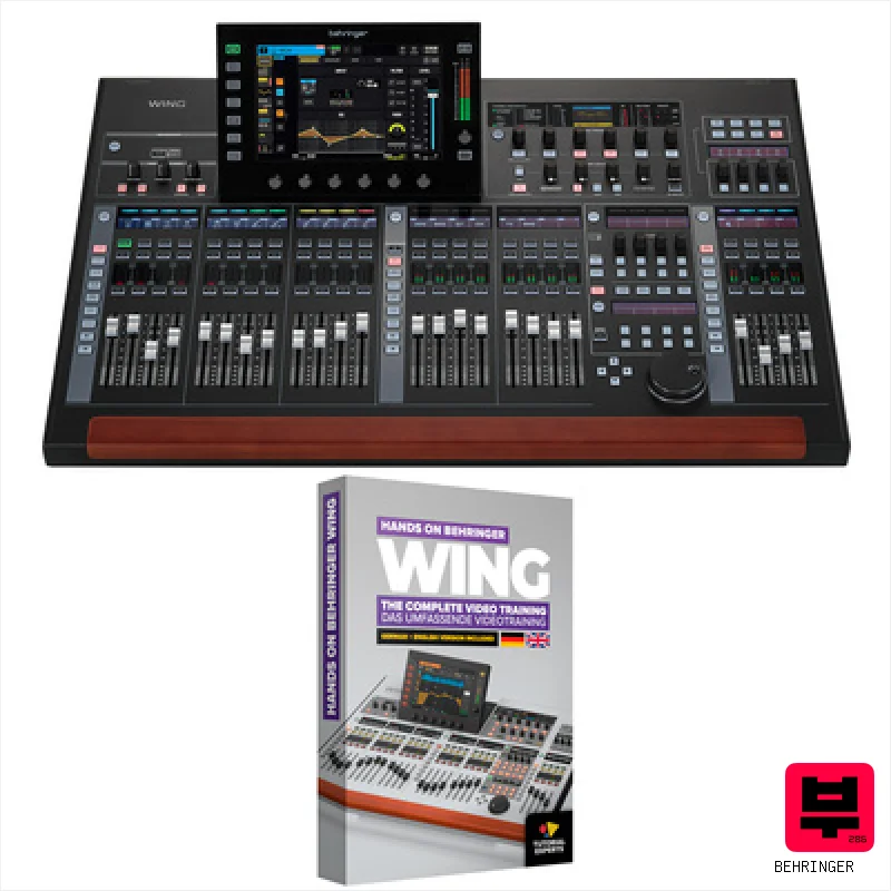 Behringer WING-Bk Hands On Bundle - Professional Music Instrument Photo
