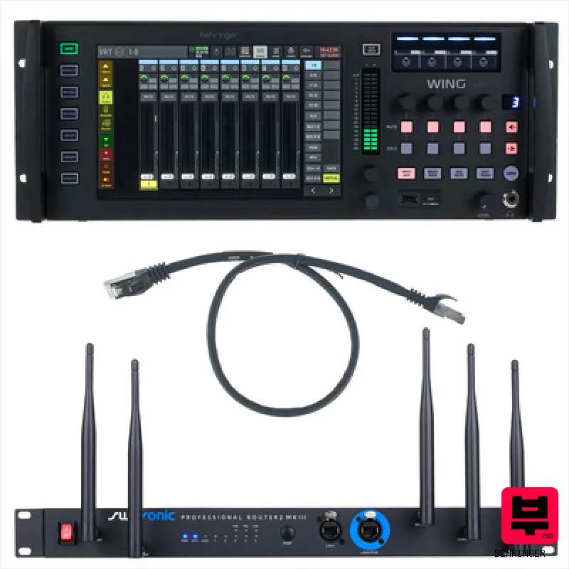 Behringer WING Rack Router Bundle - Professional Music Instrument Photo