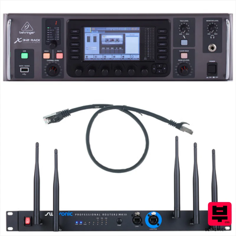 Behringer X32 Rack Router Bundle - Professional Music Instrument Photo
