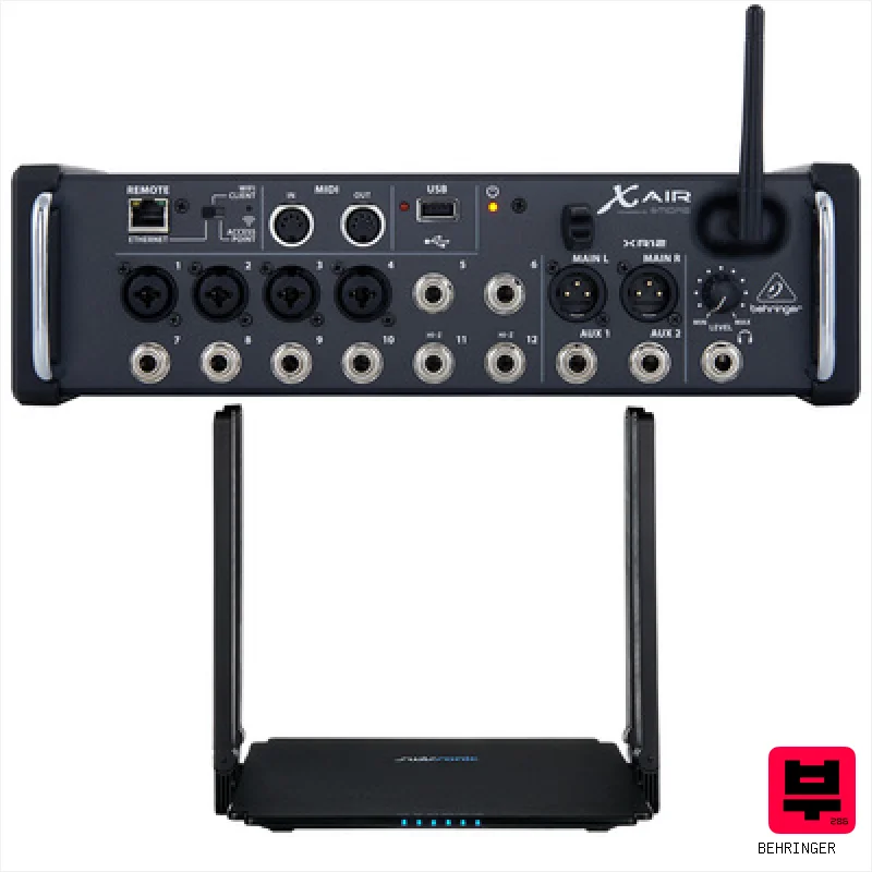Behringer X AIR XR12 WiFi Bundle - Digital Mixers