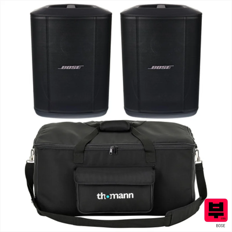 Bose S1 Pro Plus Twin Bag Bundle - Active Full-Range PA Speakers