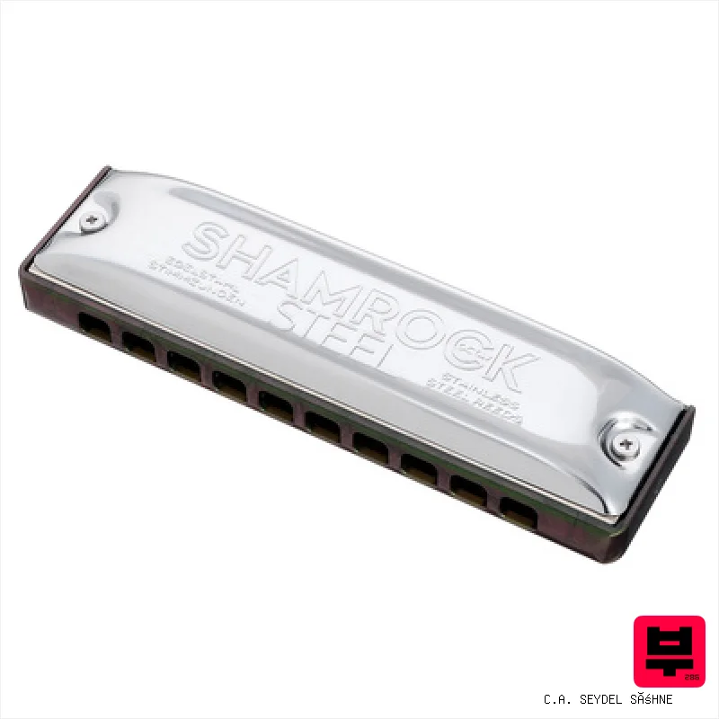 C.A. Seydel Söhne Shamrock Steel E - Octave Harmonicas