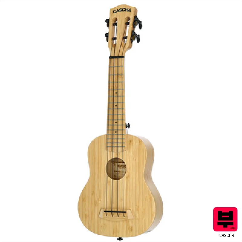 Cascha HH2312 Bamboo Natural Soprano - Soprano Ukuleles