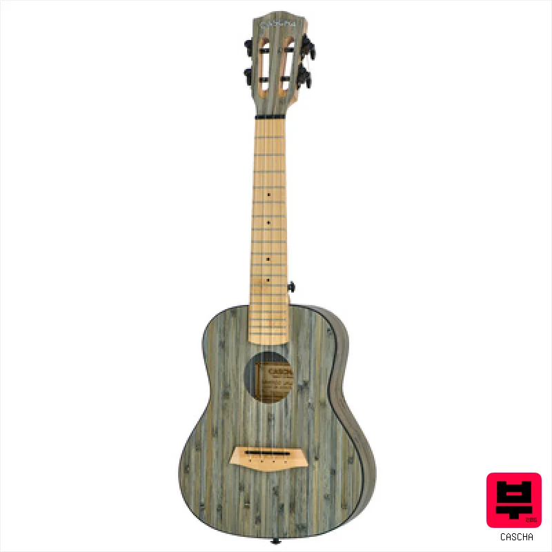 Cascha HH2316 Bamboo Graphit Concert - Concert Ukuleles
