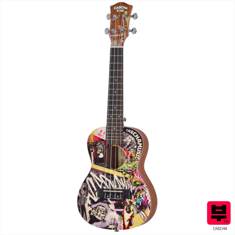 Cascha HH2604 Art Serie Urban Konzert - Concert Ukuleles