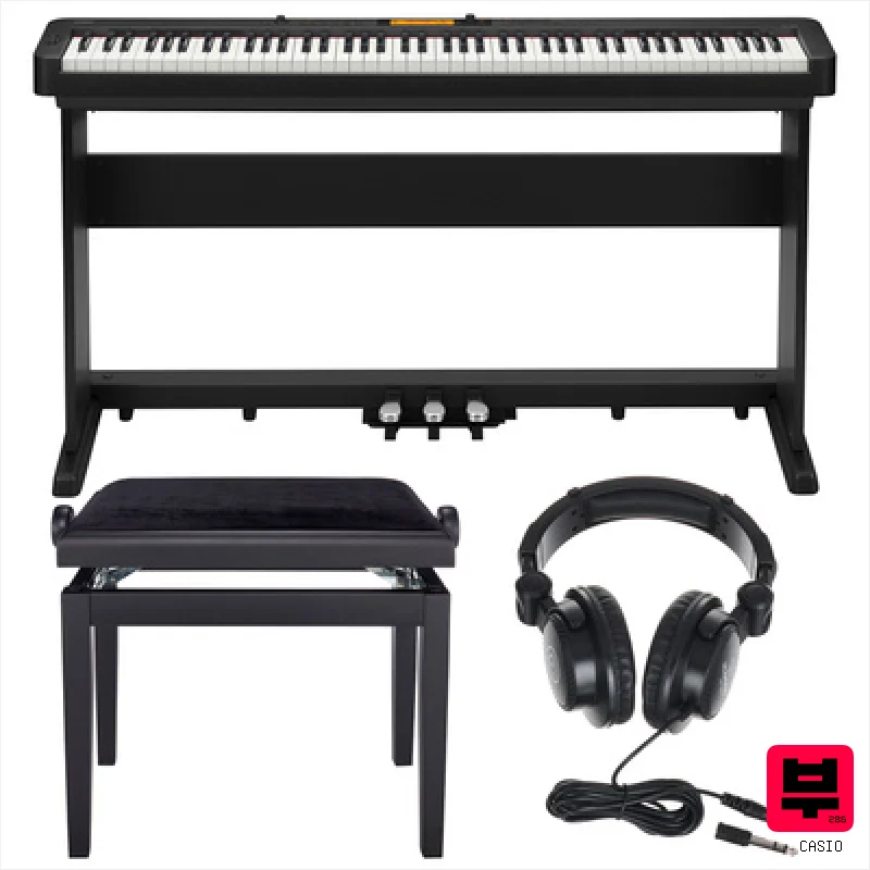 Casio CDP-S360 Deluxe Bundle - Compact Digital Pianos