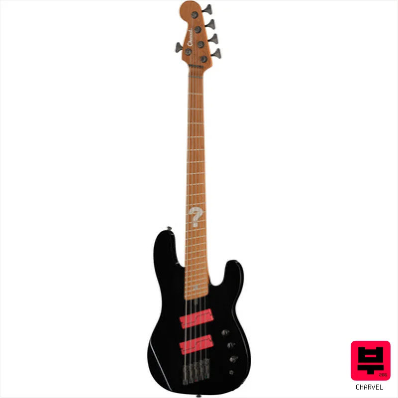 Charvel Sleep Token III Bass V BK - Professional Music Instrument Photo