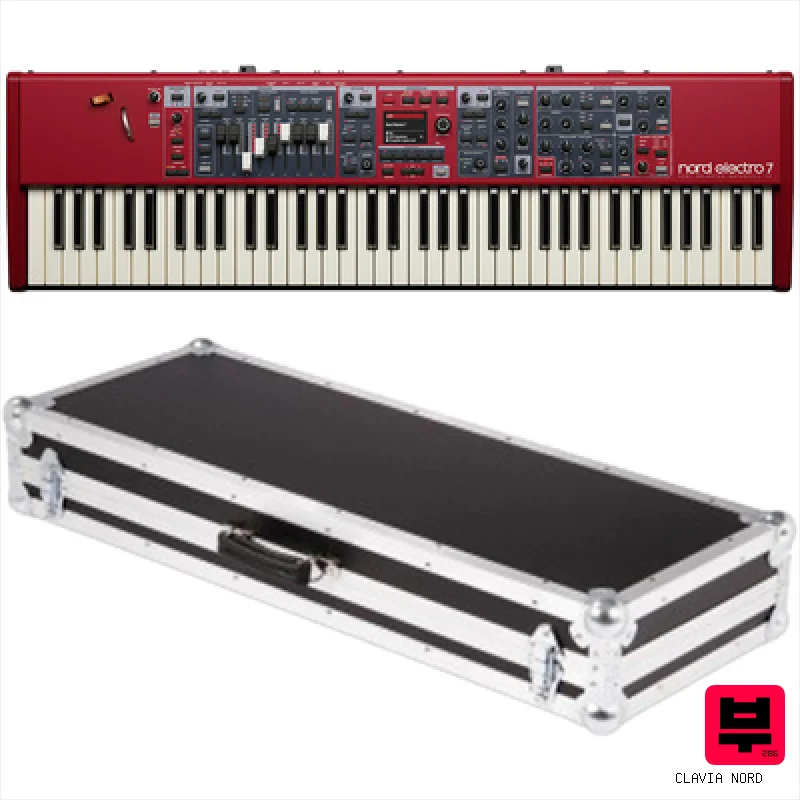 Clavia Nord Electro 7 73 Case Bundle - Stage Pianos
