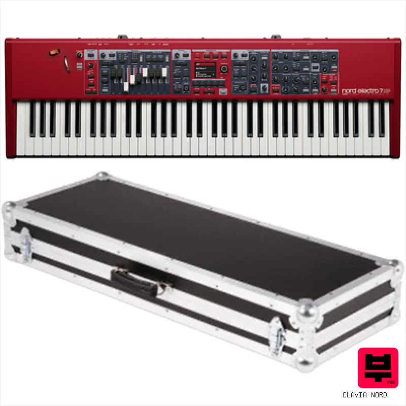 Clavia Nord Electro 7 HP Case Bundle - Stage Pianos