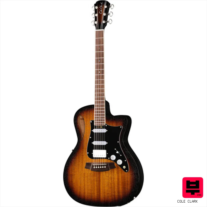 Cole Clark STL1EC-MMAH-HSS-SUN Hybrid - Professional Music Instrument Photo